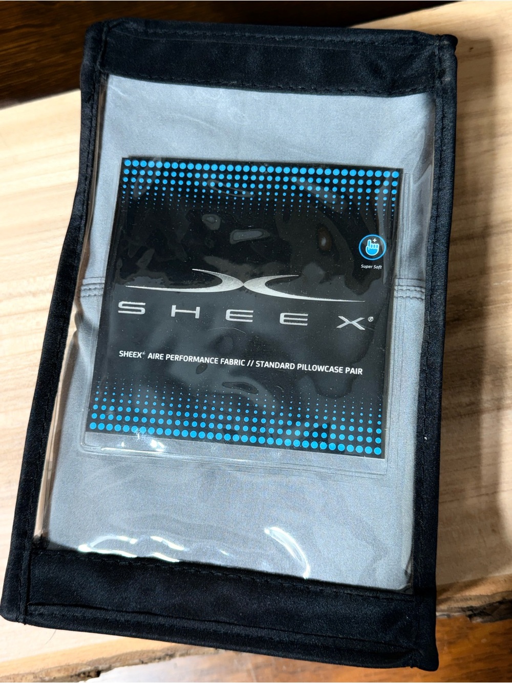 SHEEX Charcoal Standard Pillowcase Pair